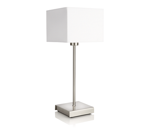 Lampa stołowa metalowa podstawa i abażur Philips myLiving ELY 36679/31/16 1-28